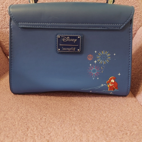 Loungefly Disney The Little Mermaid Glow-in-the-Dark Purse - Picture 4 of 4